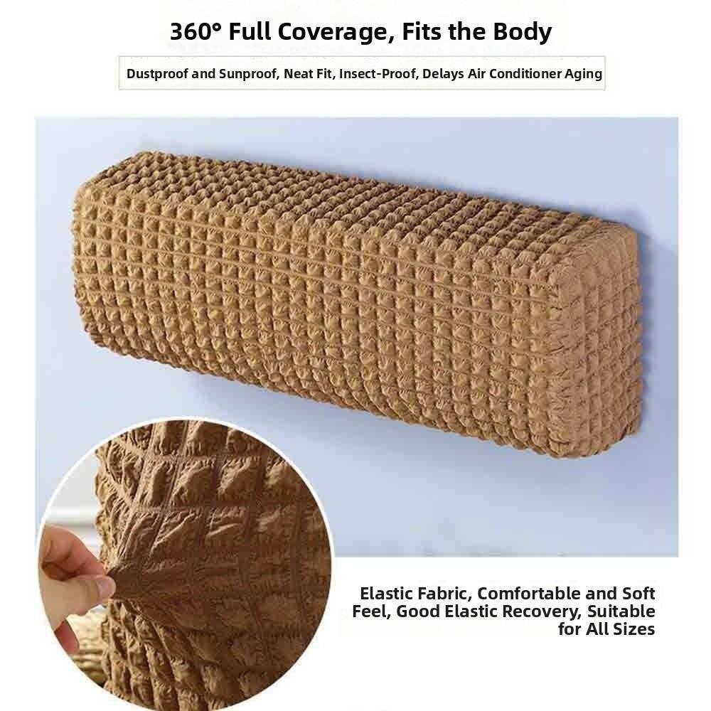 Retractable Air Conditioner Cover Washable AC Protective Cover AC Dust Cover Indoor
