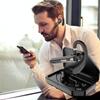 Гарнитура Bluetooth 5.0 Hands-Free с микрофоном, беспроводная внутриканальная гарнитура с шумоподавлением CVC8.0, подходит для вождения/бизнеса/офиса