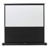 Sanwa Direct Projector Screen 80 Inches Free Standing Pantograph Type Floor Standing with Moving Roller 169 100-PRS014