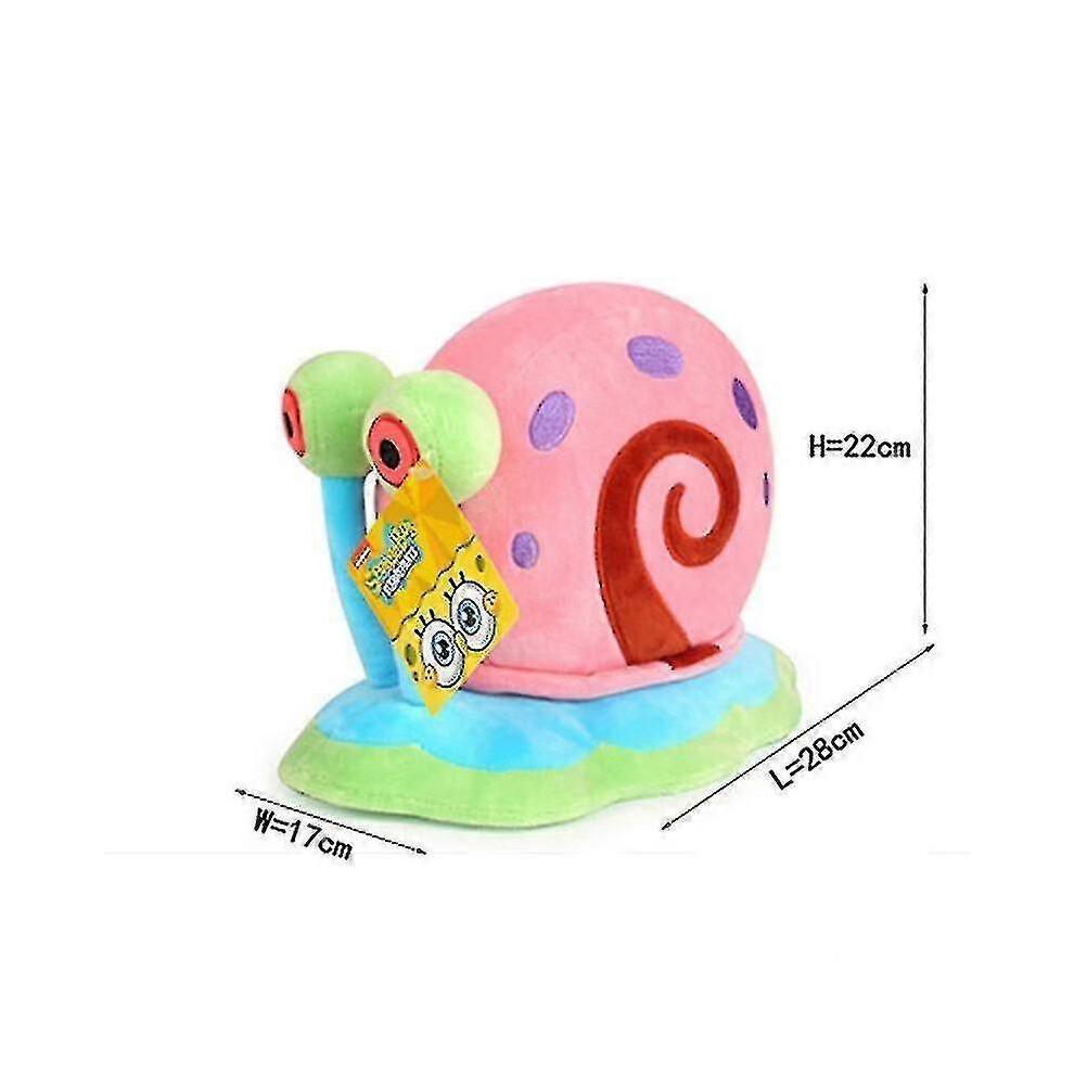 (22cm) Soft Toys Spongebob Squarepants Plush Doll - Role: Gary The Snail - Childrens Soft Toys Gifts A High Quality