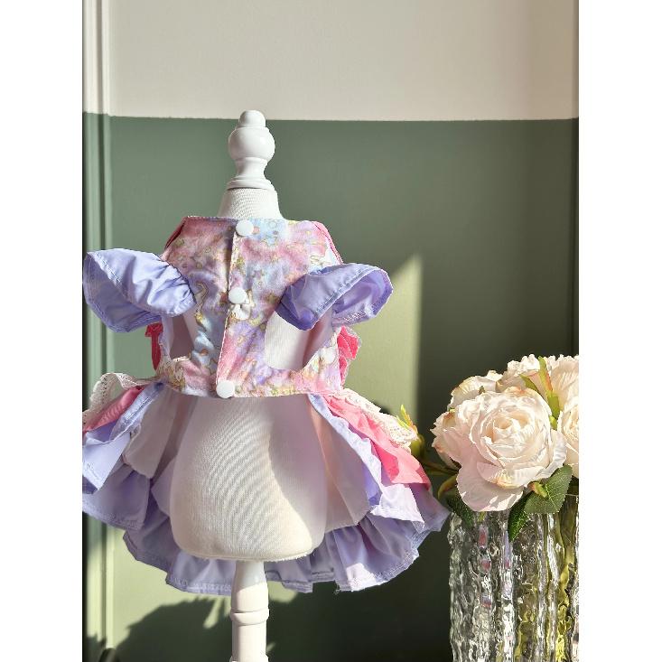 Pet Cat Dog Dress with spring summer,Elegant Dresses For Small Dogs,Puppy Outfits Partywear,Pet Halloween Christmas costumes