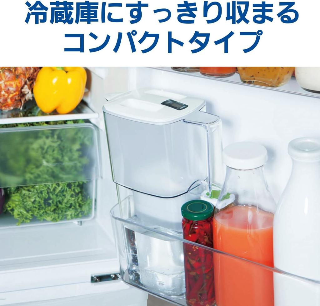 Запрос на очиститель воды Brita Объем отфильтрованной воды Общая емкость Картридж Maxtra Plus 2 шт. Японский 1,15 л 2,2 л [Оригинальный продукт]