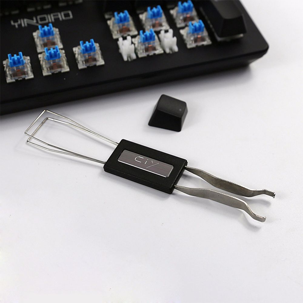 Инструмент Аксессуары для клавиатуры Съемник клавиш Съемник колпачков клавиш Инструмент Съемник колпачков для механической клавиатуры