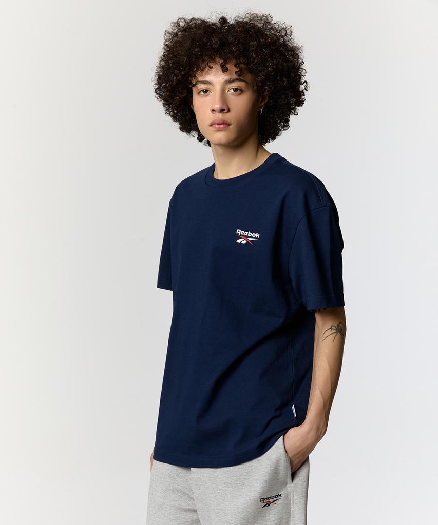 Reebok Архивная футболка - Темно-синяя