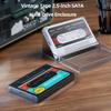 Корпус жесткого диска USB3.1, коробка для твердотельного накопителя, кассетная лента, прозрачный корпус для жесткого диска 2,5 дюйма, корпус для внешнего жесткого диска SATA - USB3.0