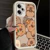Забавный Капибара Мультяшный Милый Мягкий Чехол для Телефона для Xiaomi Poco X7 X6 X5 Pro X4 Gt X3 F7 Ultra M8 M7 Redmi 15C 15 14C 13 13C 12 12C