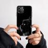 Черный кот со смотрящим глазом Чехол для телефона для iPhone 14 13 12 11 Pro Max XS X XR SE 2020 6 7 8 Plus Mini Прозрачный корпус