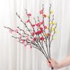 1/2Pcs Artificial Flowers Bouquet Plum Blossom 53CM Fake Flowers for Home Decor Garden Wedding Decoration Table Vase Accessories
