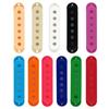 11-Color Guitar Pickup Cover 6 Hole Single Coil Switch Tip Holder 2 Tone 1 Volumes Knobs Set for Electric Guitar
