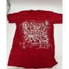 Pierce The Veil Музыка для влюбленных Красная футболка Хлопок Полный размер Унисекс Футболка