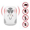 5-in-1 Ultrasonic Pest Repeller, Wide Range Pest Deterrence for Mosquitoes Rats Mice Spiders, Safe for Use Around Dogs Birds in Rooms Basements (2PCS)