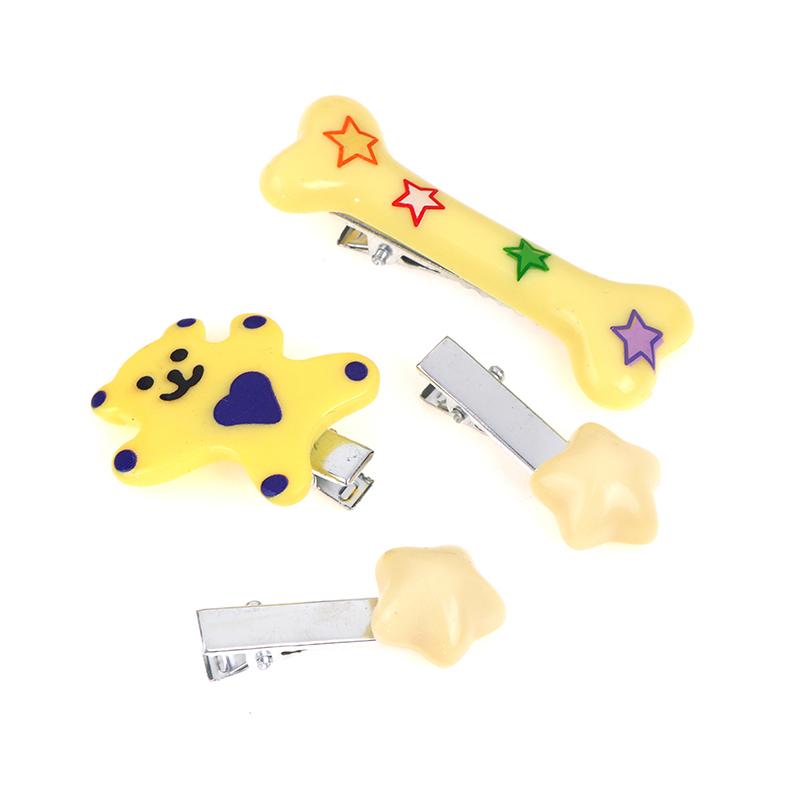 15 шт./компл., милая заколка для волос для девочек-студенток, плюшевые звездочки, милая рыбка, сушеная заколка для волос, челка, боковая заколка