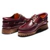 Timberland 3 Eye Boat Low Casual Leather Shoes Men Shoes Red Brown 50009061