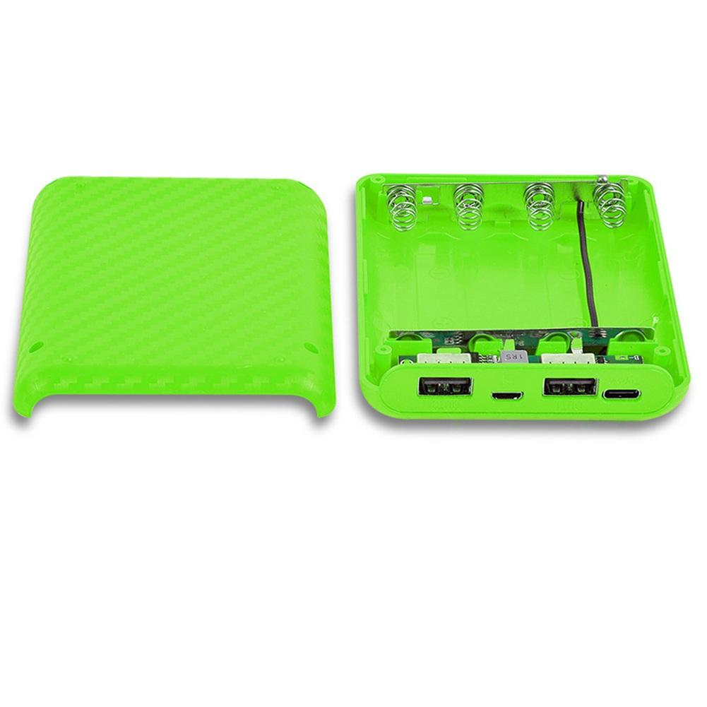 1 шт. 4-слотовый корпус для зарядки аккумуляторов, Power Bank, корпус зарядного устройства, корпус блока питания, электроинструмент
