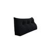 Back Support Pillow - Imitation Velour Black Back Support Pillow - Imitation Velour Black 80 cm