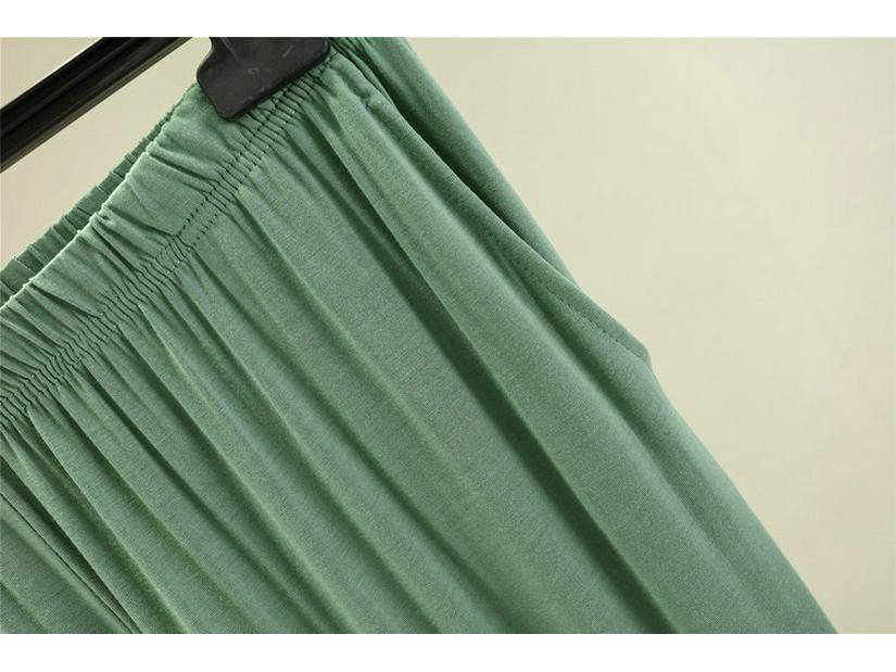 Мужские летние свободные брюки из модала — легкие, универсальные, с высокой талией, широкие пижамные брюки с карманами