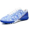 Men/Women's Low-top Football Boots Rubber Soft Sole Short Nail Artificial Turf Leather Youth Children Football Shoes