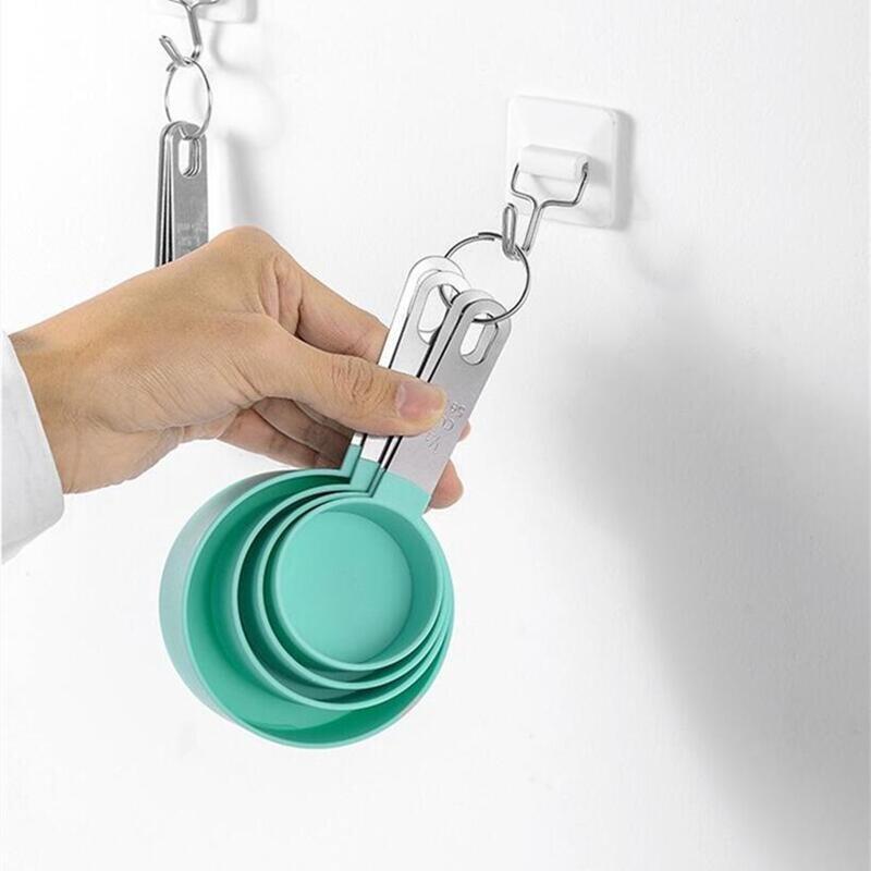 8PCS Multi-purpose Measuring Cup Measuring Spoon Stainless Steel Baking Cooking Tools Measuring Set