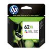 HP 62XL High Yield Tri-Color Genuine Ink Cartridge (C2P07AE) for Officejet Mobile 250, Envy 5540/5640/7640