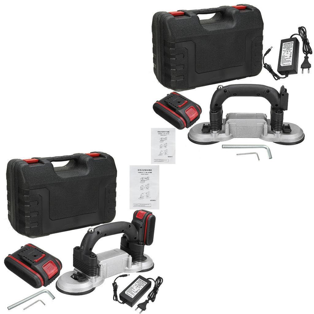 60-180 мм Машина для укладки плитки Вибратор для плитки Присоска Регулируемый Автоматический Напольный Вибратор Инструмент для выравнивания С аккумулятором 400 кг