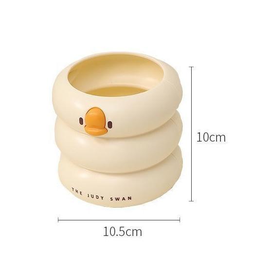 Милый студенческий настольный держатель для ручек, женская кисточка для макияжа, домашнее ведро для хранения, офисное веселое хранение, утка, многофункциональная