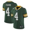 Green Bay Packers 4 Favre Mens Football Jersey 2nd Gen White S-XXXL