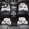 Car Floor Mats, Cartoon Car Interior Decoration Mats, New Style Rear Seat Washable Anti-Stain Waterproof Semi-Enclosed Floor Mats