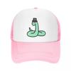 Cute Snake Cap Fashion Casual Mesh Baseball Caps Adjustable Hat Hip Hop Summer Unisex Baseball Hats Polychromatic