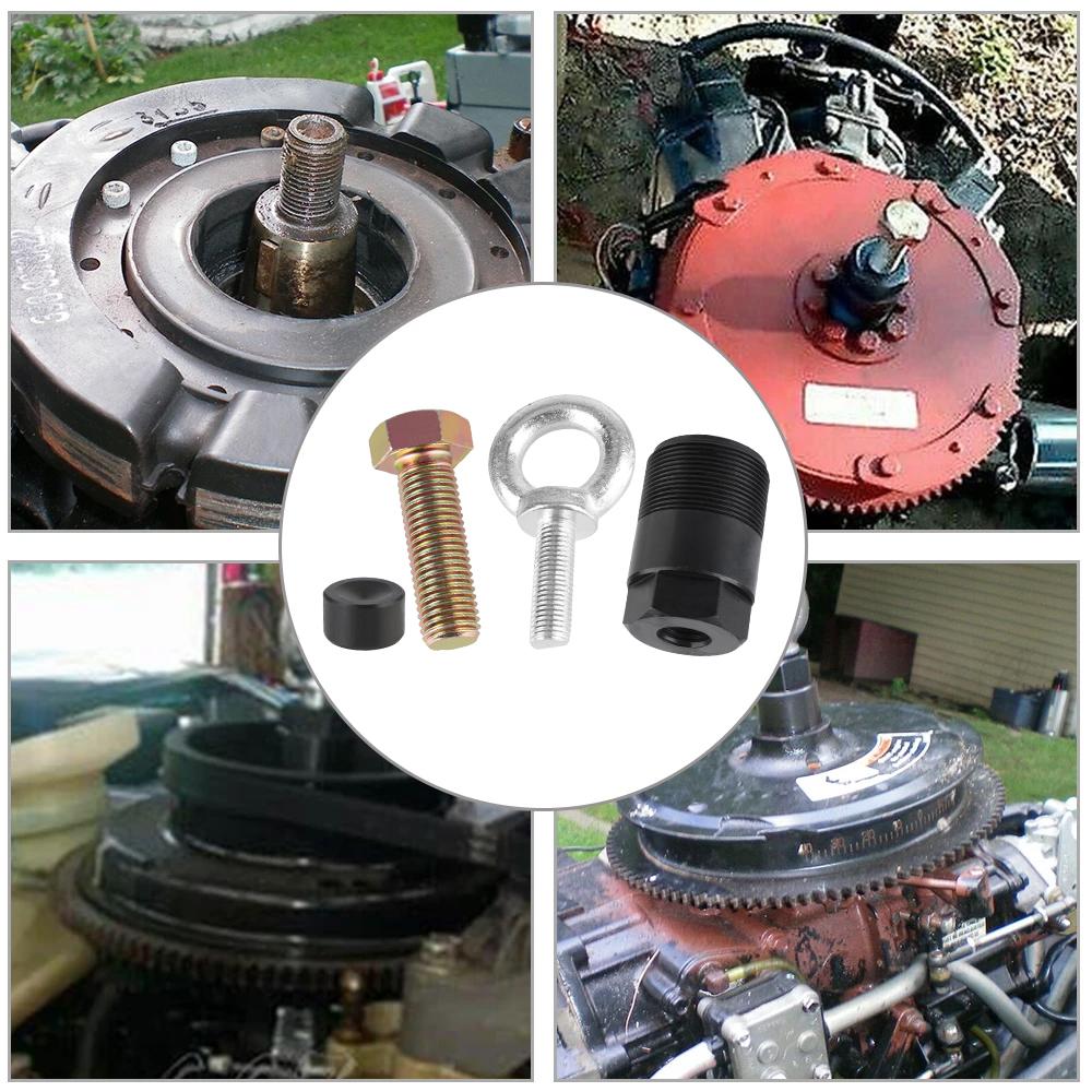 Инструмент для снятия подъемного кольца Съемник маховика для Mercury Mariner 91-849154T1 Комплект подъемного кольца маховика для подвесного двигателя BTD028 1 1/2"-16