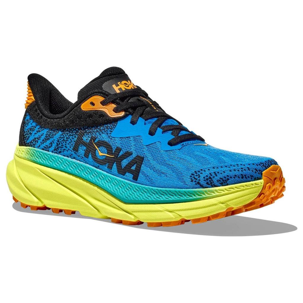 HOKA One One Challenger ATR 7 Diva Blue Evening Primrose мужские кроссовки 1134497-DBEPR