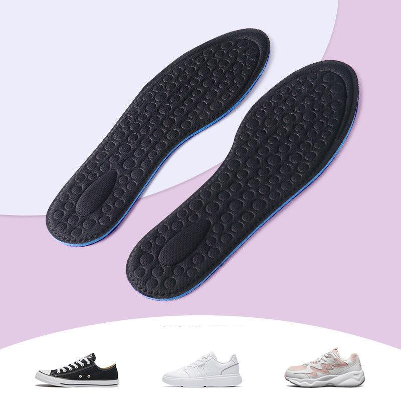 1 пара дышащих массажных стельок из пены с эффектом памяти Eva, вставка для женской обуви