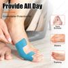 Корректор косточки большого пальца стопы Унисекс Фиксаторы вальгусной деформации большого пальца стопы Разделитель пальцев Выпрямитель Регулируемый Педикюр Палец Палец ноги Корректирующий ремешок Самофиксирующийся