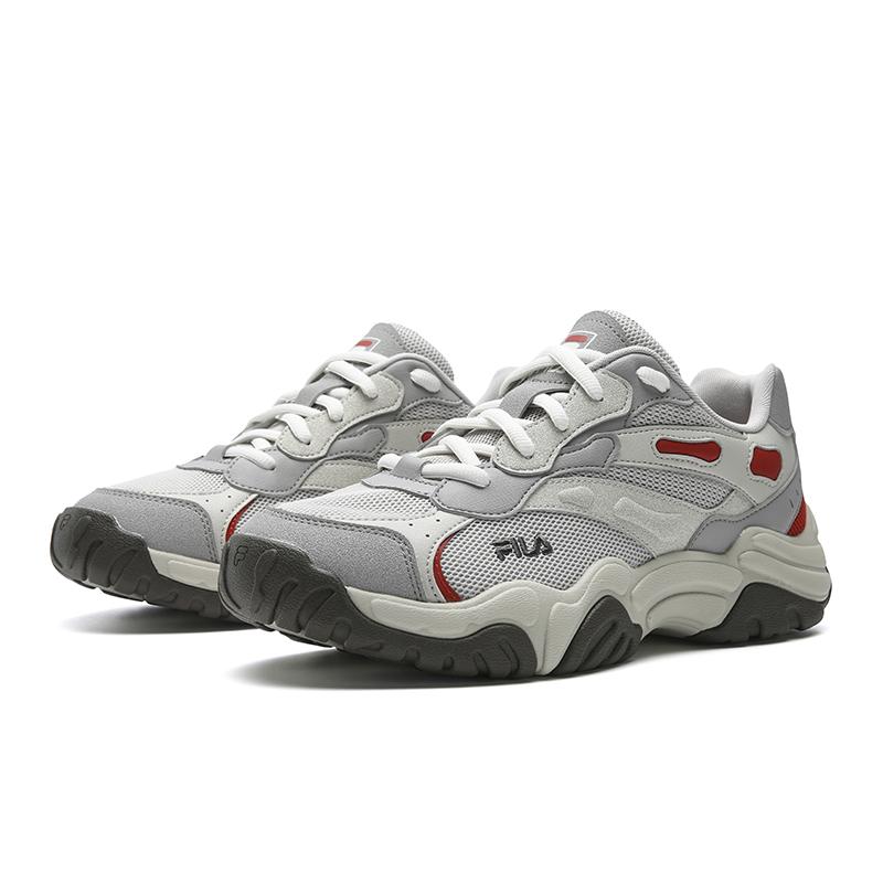 Fila KORAL Низкие массивные кроссовки Мужские Серый Бежевый F12M612117FMP