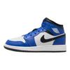Кроссовки Air Jordan 1 Mid GS Game Royal для детей, синие, черные, белые DQ8423-402