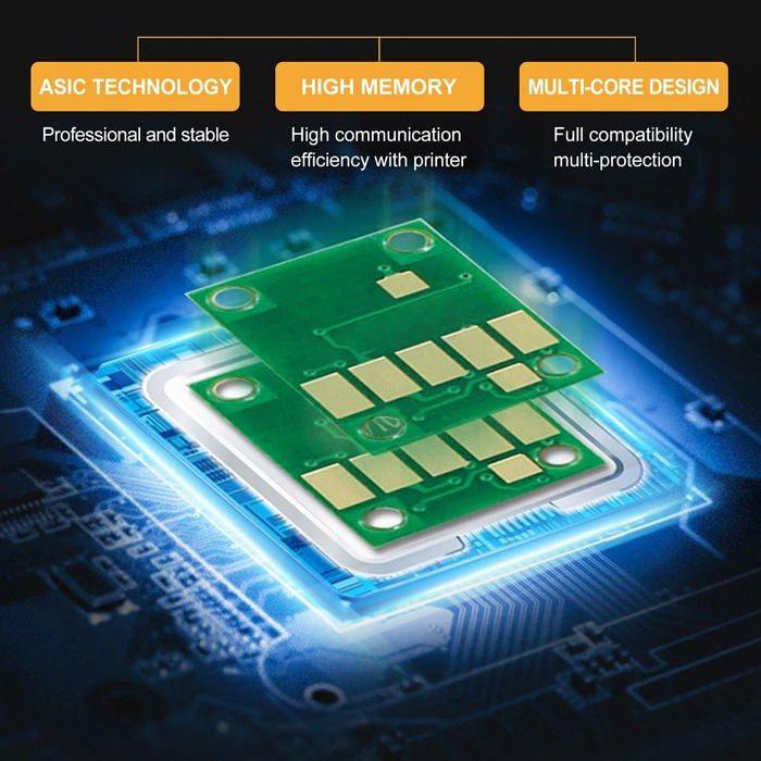 Toner - LeciRoba - 205A - Pack de 4 - Compatible HP - Rendement élevé