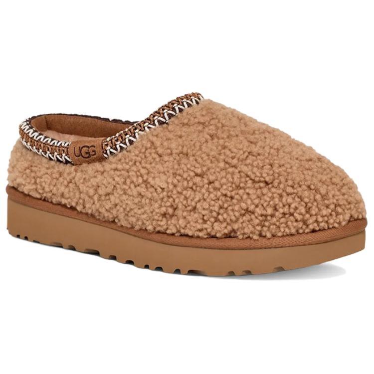 (WMNS) UGG Tasman Maxi Curly Slipper 'Chestnut' Women's 1158356-CHE
