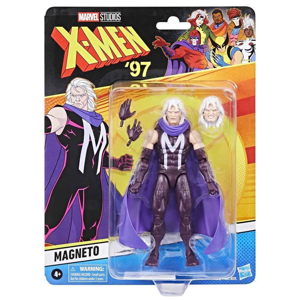 Hasbro Marvel Legends Series Collectible Action Figure Authentic Magneto, X-Men '97 6-inch (15cm) F9056,