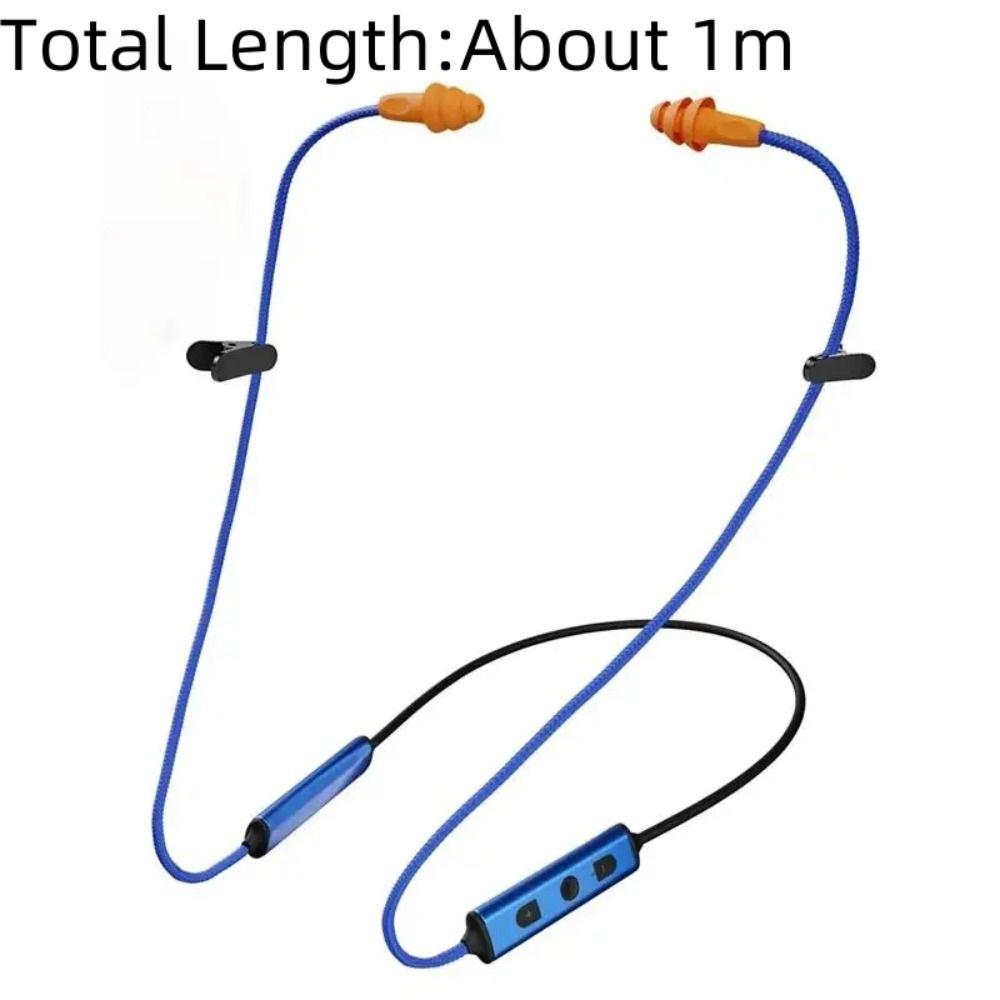Защита ушей Рабочие наушники-вкладыши с клипсой для воротника, шейным ободом, беспроводные Bluetooth-наушники-вкладыши, для бизнеса