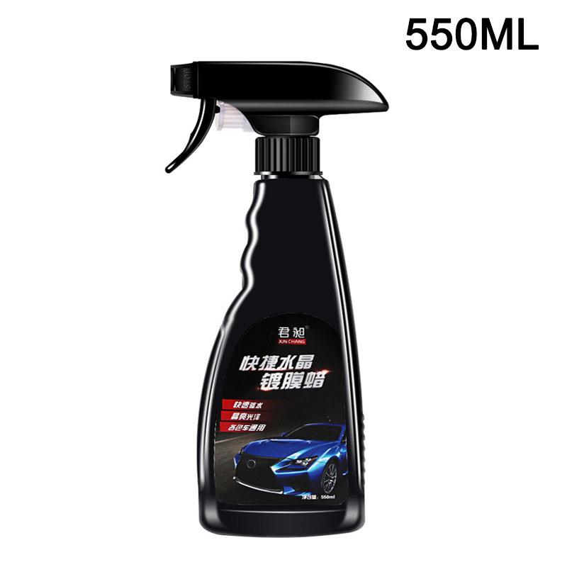 120/550ml Ceramic Car Coating Paint Polishing Care Crystal Plating Spray Sealant Top Coat Quick Nano-Coating Wax Auto Waterproof Agent