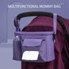 Baby Stroller Organizer Bag Multifunction Large Capacity Bottle Holder Pocket Water Resistant Baby Diaper Bag for Outdoor