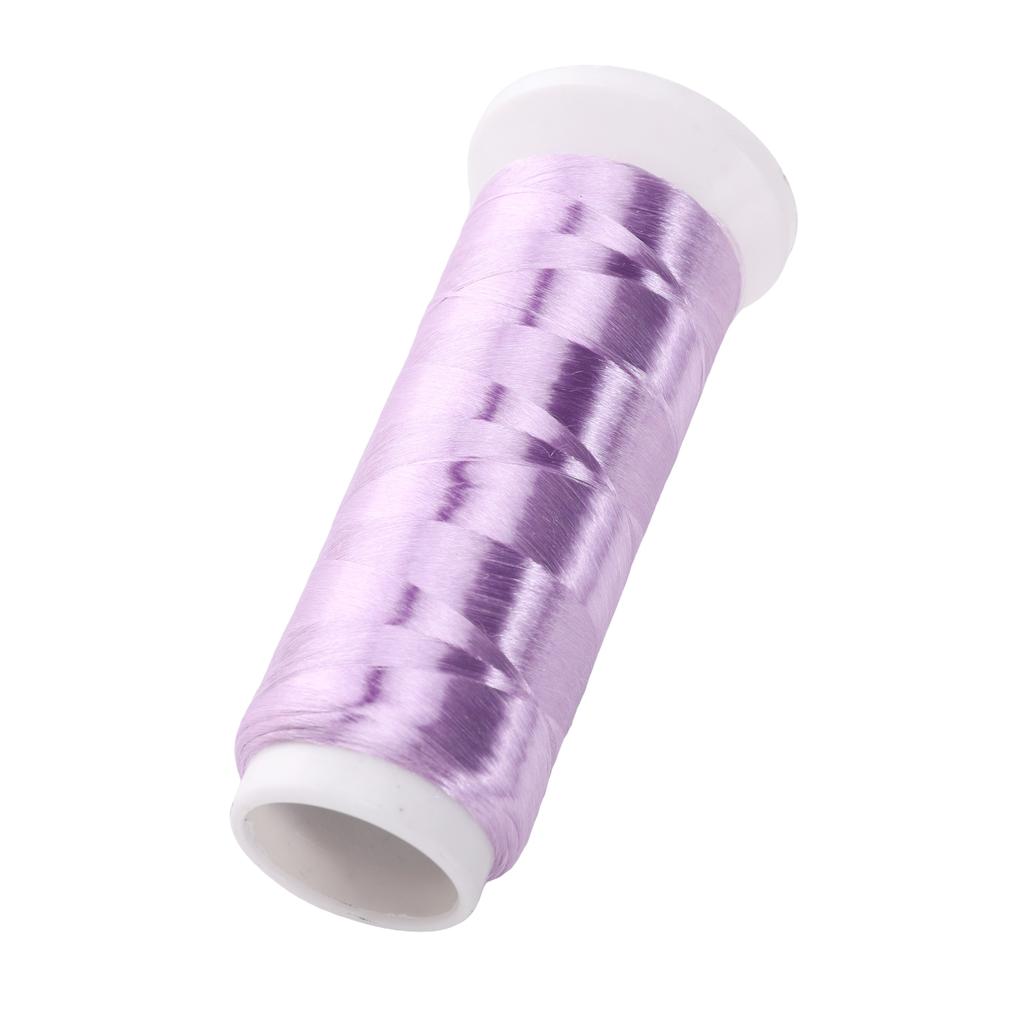 1200 метров полиэстеровой безузловой бархатной обернутой цветочной нити для самостоятельного изготовления браслетов, ожерелий и ювелирных изделий