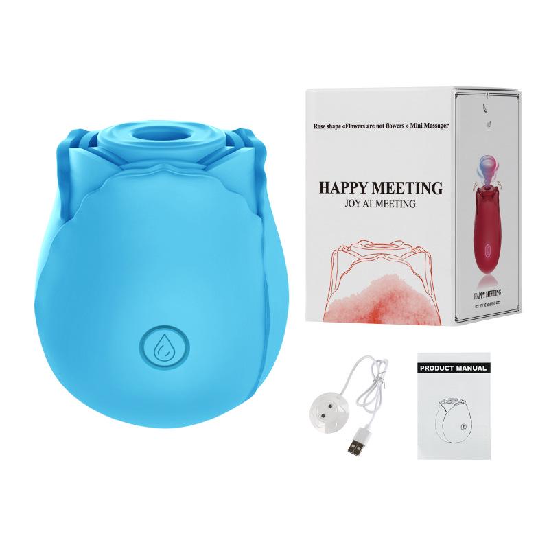 Rose Multi-Frequency Vibration Breast Enhancement and Teasing Device