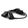 USB-разветвитель USB-папа на 2 USB-мамы Удлинительный USB-кабель Длинный USB Y-разветвитель