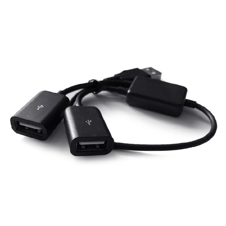 USB-разветвитель USB-папа на 2 USB-мамы Удлинительный USB-кабель Длинный USB Y-разветвитель