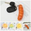 Orange Slice Lemon Slice Key Chain Food Simulation Food Key Ring Cute Hot-dog Pendant  Girls