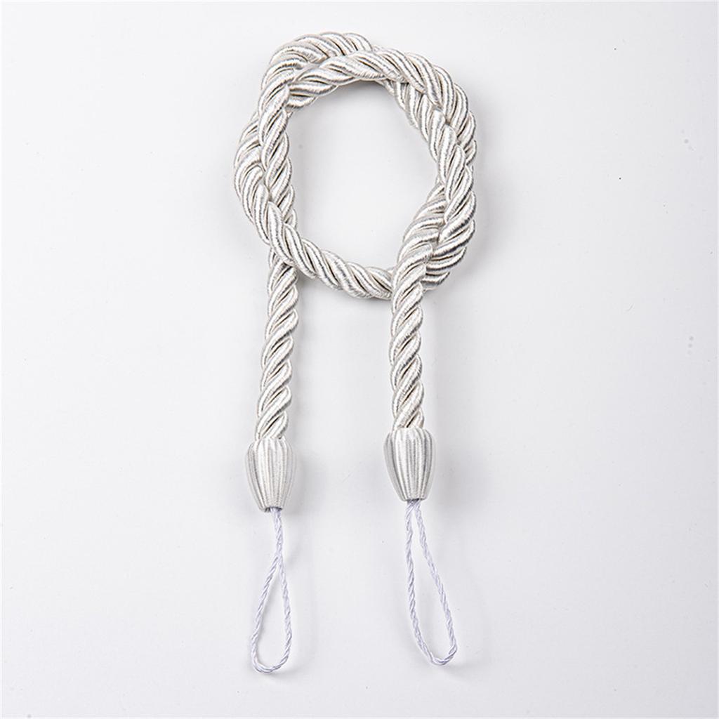 2Pcs Ropes Tie Backs For Window Curtain Cord Buckle Tiebacks Tie Backs