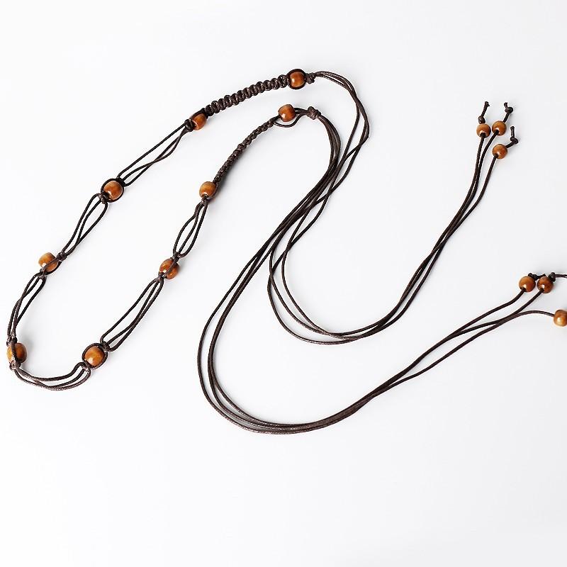 Ethnic-style Woven Belt Women's Dress, Retro and Fashionable Bohemian Decorative Waist Chain Dress, Waist-cinching Accessory