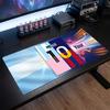 Lionel Messi Custom Large Mouse Pad, Personalized Name Text Print, Football Logo Non‑Slip Desk Mat Gaming Gift