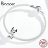 BAMOER 925 Sterling Silver A Dog 's Story Poodle Puppy French Bulldog Beads Charm Fit Bracelet