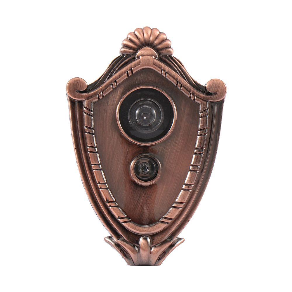 Широкоугольный многофункциональный глазок для двери Домашняя безопасность Широкоугольный дверной глазок Дверной звонок Смотровое отверстие Безопасная дверь Кошачий глаз